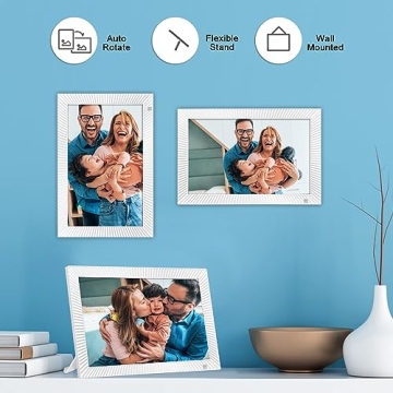 FRAMEO 10.1 inch Digital Photo Frame with WiFi Sharing