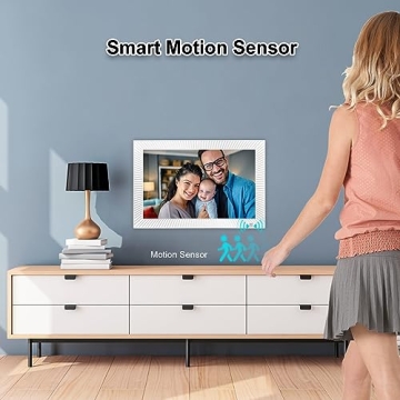 FRAMEO 10.1 inch Digital Photo Frame with WiFi Sharing