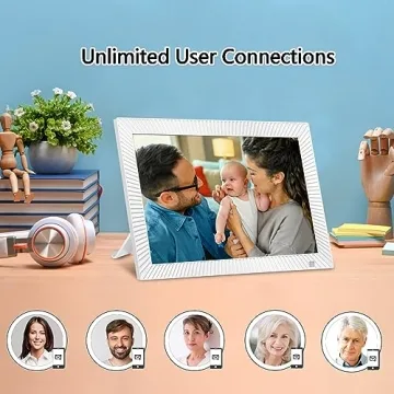 FRAMEO 10.1 inch Digital Photo Frame with WiFi Sharing