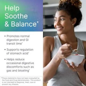 Microbiome Labs MegaGuard Gut Health Supplements - Ginger Root, Licorice Root & Artichoke Leaf Extract to Support Digestive Health & Occasional Gas - for Women, Men & Kids 8+ (60 Capsules)