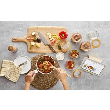 Le Parfait Super Jar - Airtight Glass Kitchen Storage Jars