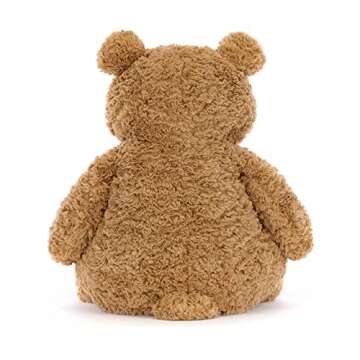 Jellycat Bartholomew Bear Stuffed Animal, Medium, 10 inches - Teddy Bear Plush - Soft and Huggable - Classic Children's Gift