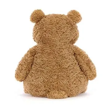Jellycat Bartholomew Bear Stuffed Animal, Medium, 10 inches - Teddy Bear Plush - Soft and Huggable - Classic Children's Gift