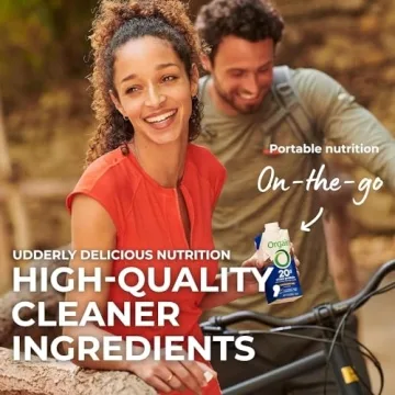 Orgain Clean Protein Shake, Grass Fed Dairy, Creamy Chocolate Fudge - 20g Whey High Protein, Kosher, Ready to Drink, Low Net Carbs, Gluten Free, No Soy Ingredients, 11 Fl Oz (Pack of 12)