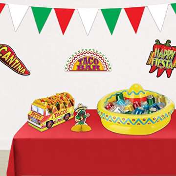 Beistle Inflatable Sombrero Cooler for Fiesta Fun