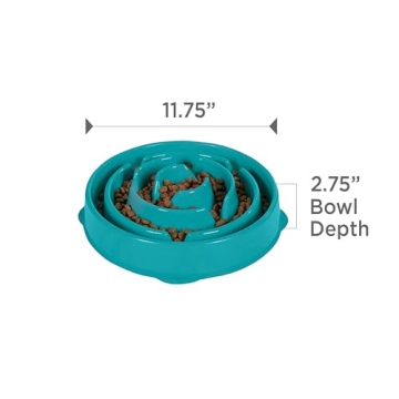 Outward Hound Fun Feeder Slo Bowl for Healthy Eating
