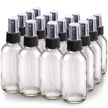 Wedama Fine Mist Glass Spray Bottles - 16 Pack