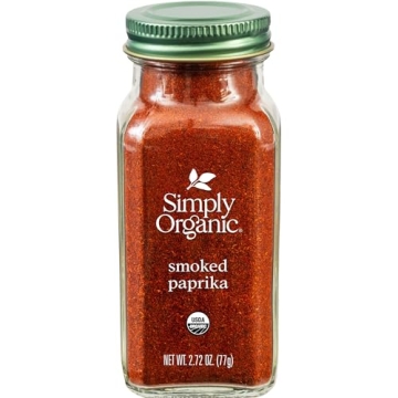 Simply Organic Smoked Paprika 2.72 Ounce for Flavor