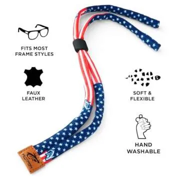 Pilotfish Premium Cotton Eyewear Retainer - Versatile & Stylish Sunglass Strap