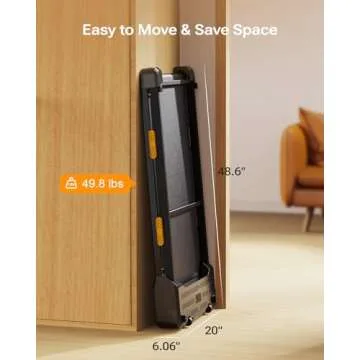 UREVO Walking Pad with Incline, Treadmills for Home with Dual Shock Absorbing, Under Desk Treadmill with Remote Control, 265 Lbs Capacity