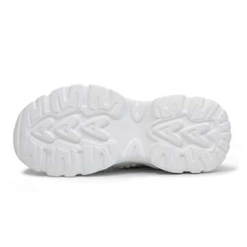 Gemialle Women's Stylish Chunky Platform Sneakers