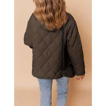 Trendy Dokotoo Women’s Quilted Puffer Jacket for Winter