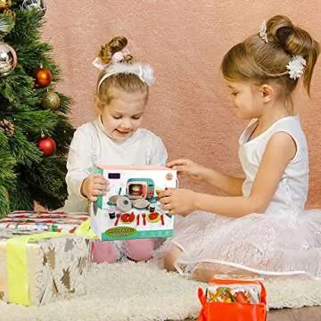 Realistic Kids Microwave Kitchen Play Set for Toddlers