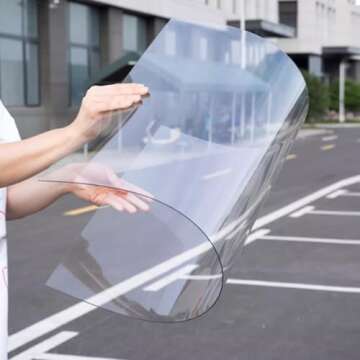 Polycarbonate Roofing Sheet, UV Resistant Greenhouse Clear Film, Transparent Insulation Day Lighting...