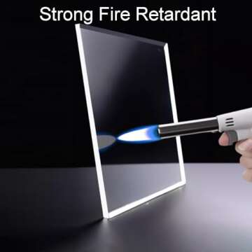 Polycarbonate Roofing Sheet, UV Resistant Greenhouse Clear Film, Transparent Insulation Day Lighting Panels, Covering Polycarbonate for Gardening, Farming, Agriculture, Canopy