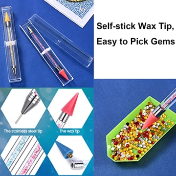 Rhinestone Picker Dotting Pen Set for Nail Art Lovers