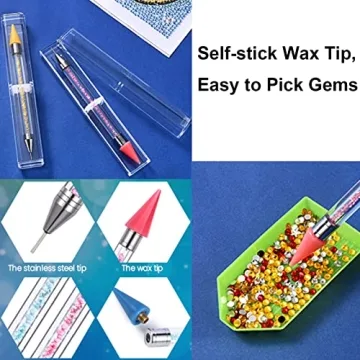 Rhinestone Picker Dotting Pen Set for Nail Art Lovers