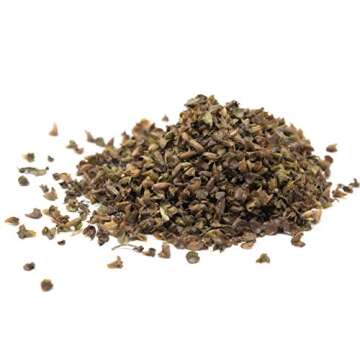 Brundo Spices Bessobela | Authentic Ethiopian Sacred Basil | Hand Picked and Processed | Harvested in and Imported from Ethiopia | Non-GMO | Organic | No preservatives (1 oz)