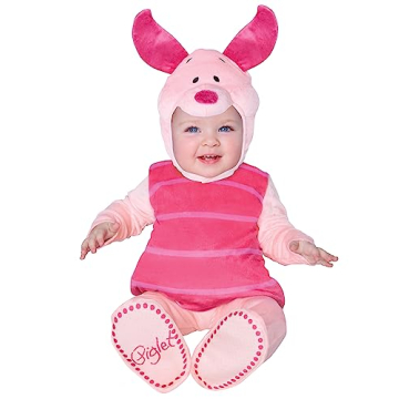 Spirit Halloween Winnie the Pooh Baby Piglet Costume | 18m - 24m | Officially Licensed | Disney| 0 t...