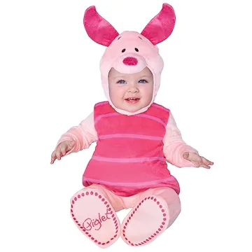 Spirit Halloween Winnie the Pooh Baby Piglet Costume | 18m - 24m | Officially Licensed | Disney| 0 t...