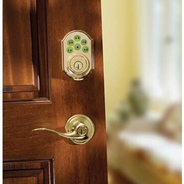 Kwikset SmartCode Electronic Deadbolt with SmartKey