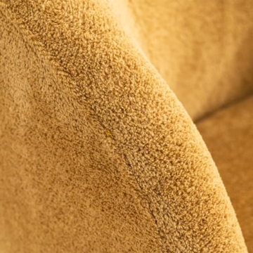 YOUNIKE Swivel Teddy Velvet Accent Chair for Modern Living