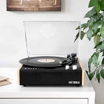 Victrola Eastwood Bluetooth Turntable with Built-in Speakers