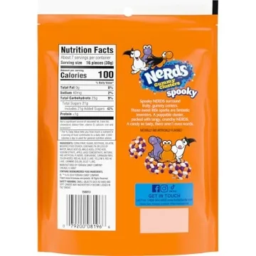 Nerds Spooky Gummy Clusters Halloween Candy 8oz