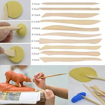 Explore Creativity with 28pcs Polymer Clay Sculpting Tools Set
