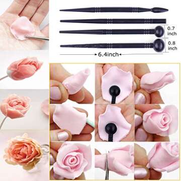 28pcs Polymer Clay Sculpting Tools for Artists and Crafters