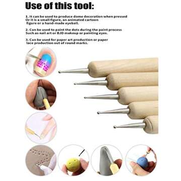 28pcs Polymer Clay Sculpting Tools for Artists and Crafters