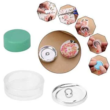 Versatile Cover Button Kit for DIY Crafts