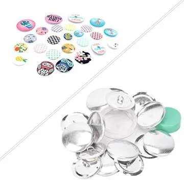 Versatile Cover Button Kit for DIY Crafts