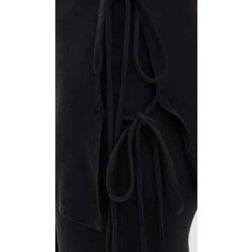 Miaou Women's Kali Pants - Stylish Stretch Black Trousers