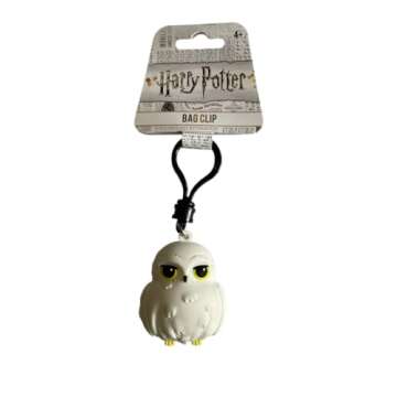 Harry Potter Kawaii Hedwig Owl 3D Foam Key Ring Key Accessory