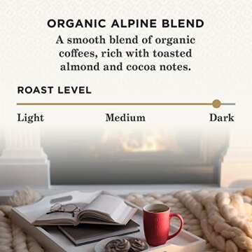 Peet's USDA Organic Dark Roast Alpine Blend Coffee 32oz