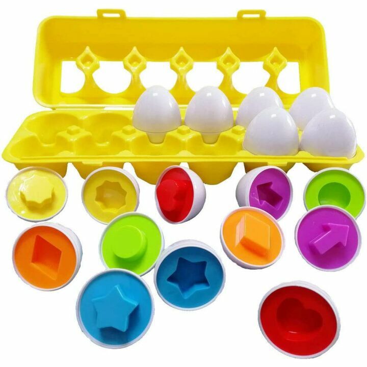 J-hong Matching Eggs 12 pcs Educational Toy