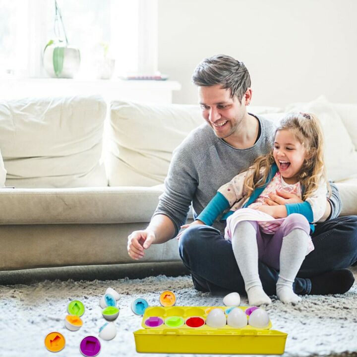 J-hong Matching Eggs 12 pcs Educational Toy