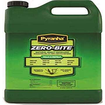 Pyranha 001ZEROG 068263 Zero-Bite Natural Insect Repellent, 1 Gallon; Safe To Use On Horse and Pets;...