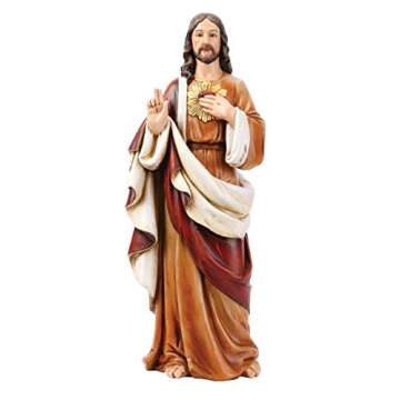 Joseph's Studio 24" H Sacred Heart Jesus Figure - Elegant Religious Decor