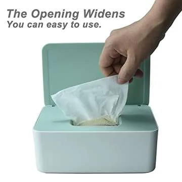 Stylish Diaper Wipes Dispenser Keeps Wipes Fresh and Accessible