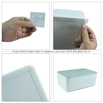 Stylish Diaper Wipes Dispenser Keeps Wipes Fresh and Accessible