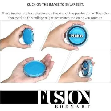 Fusion Body Art Face Paint | PRO Paraffin White 32gm