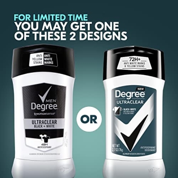 Degree Men UltraClear Antiperspirant - 72HR Protection