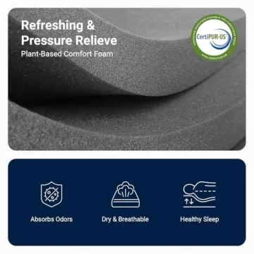 Avenco Twin Gel Memory Foam Mattress for Comfortable Sleep