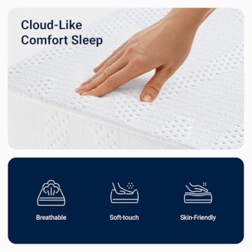Avenco Twin Gel Memory Foam Mattress for Comfortable Sleep