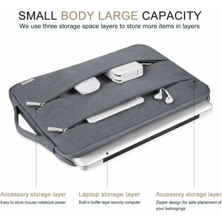 Voova Waterproof Laptop Sleeve for MacBooks & Surfaces