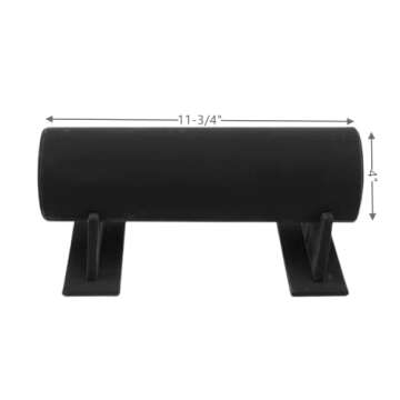 Stylish Black Velvet Jewelry Headband for Display