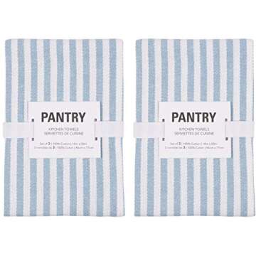 KAF Home Premium Cotton Kitchen Towels Set - 6 Pack