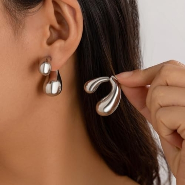 Shop Unique Teardrop Earrings for Women | Chunky Gold Statement Jewelry